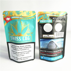 O petisco plástico do café do chá que embala o malote feito sob encomenda dos sacos Ziplock Resealable laminou Runtz