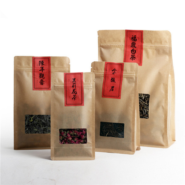 O OEM personalizado imprimiu os saquinhos de chá ziplock do malote que empacotam para o feijão de café