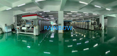 Rainbow packaging co,ltd linha de produção do fabricante