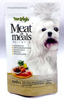 Whiet matte os malotes plásticos do malote de um Ziplpock de 45 gramas que empacotam para o alimento de cão de estimação ensaca com zíper