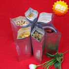 O Ziplock impresso costume de Mylar ensaca o saco vermelho de Mylar com tamanho do suporte para o empacotamento do armazenamento do alimento