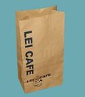 Craft sacos de papel personalizados saco de papel para levam embora o fast food/pão/saco de compras