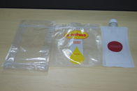 O produto comestível Resealable levanta-se o costume Ziplock dos sacos do bico do lado do comida para bebé impresso