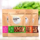O produto comestível personalizou o papel de embalagem Que empacota com janela clara, FDA/GV