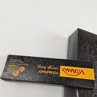 Cor preta feita sob encomenda por atacado que empacota o mel doce de Honey Box For Vitamax Energy do peso do saquinho 22g