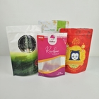 Saco para embalagem de alimentos comestíveis 3,5 g Mylar Stand Up Pouchs com janela com zíper