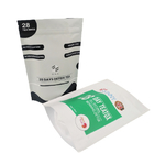 Os sacos feitos sob encomenda da folha de alumínio de Logo White Coffee Beans Tea Mylar cheiram a prova