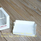 Caixa de papel da exposição branca do presente 350g para o chocolate que empacota com janela