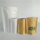 Impressão personalizada de bolsas de papel kraft biodegradáveis para embalagens alimentares