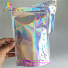 Reusável levante-se o saco holográfico da folha sem imprimir para a embalagem do cosmético ou dos sais