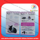 Saco personalizado do malote dos alimentos para animais de estimação da folha de alumínio de produto comestível para a comida de gato