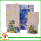 Sacos de papel personalizados Kraft recicl relativos à promoção com punhos