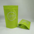 Levante-se a espessura personalizada dos sacos do zíper cores brilhantes plásticas para o chá