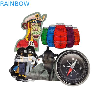 Embalagens comestíveis 3.5g Mylar Bags Ziplock em forma especial Biscoitos de Ervas Dulces