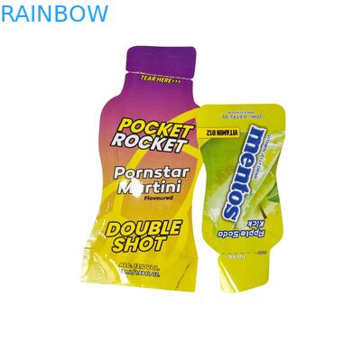 Saco de Mylar Holográfico Personalizado Impresso Embalagem Biodegradável Resealable para Sacos de Lanches de Alimentos