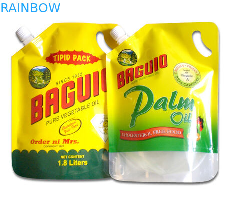 malote do bico da folha de alumínio que empacota com gancho