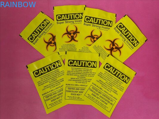 Não - escapamento, não - sacos de empacotamento do incenso erval da ruptura