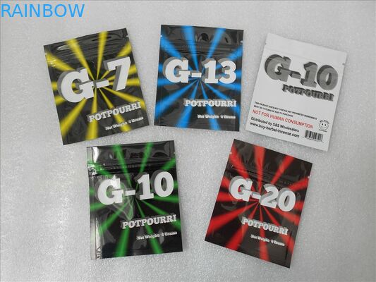 ANIMAL DE ESTIMAÇÃO/saco de empacotamento incenso erval de VMPET/PE com impressão de CMRK ou de Pantone