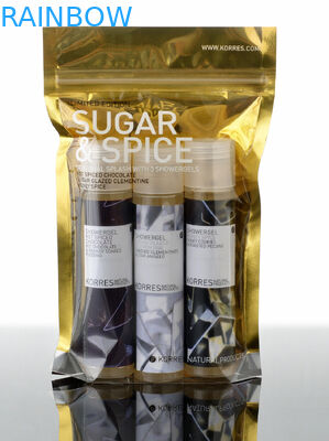 Recicl sacos dianteiros e traseiros empacotando, claros do saco da folha da folha do zíper de Mylar do alimento