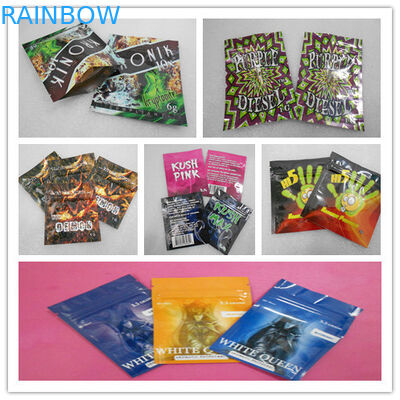 120 mic levantam-se o empacotamento do saco da folha elegante com Ziplock