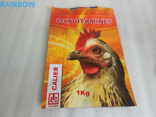 Óleo-Resistência do saco dos alimentos para animais de estimação impermeáveis do ANIMAL DE ESTIMAÇÃO/AL/PE para a galinha