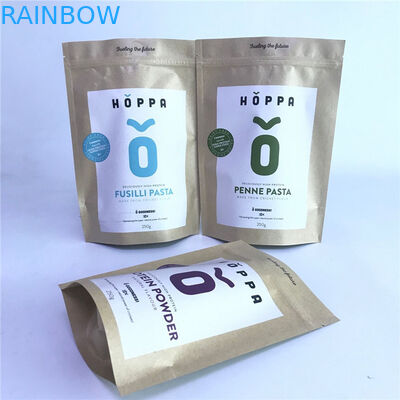 Sacos Eco-amigáveis do PLA do papel de embalagem dos sacos dos sacos biodegradáveis feitos sob encomenda de Pirnted