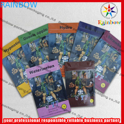 Malotes ervais do incenso da impressão vívida, saco da folha de alumínio