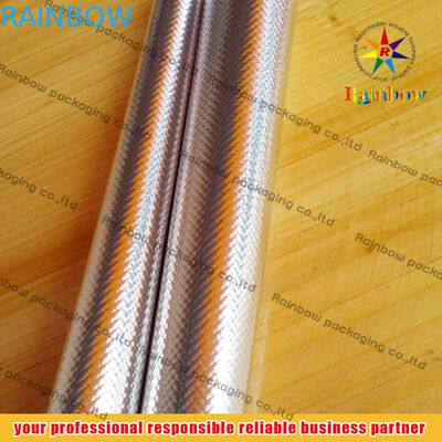 O alimento do selo de vácuo da folha de alumínio ensaca gravado/Textured para a loja