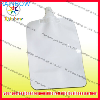 Empacotamento reusável branco do malote do bico de grande resistência para o café