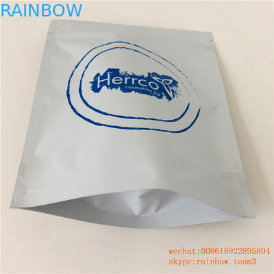 O preço de fábrica laminou o saquinho cosmético da amostra da loção da máscara facial matte para o malote do líquido da composição de 3Ml 5ML 10ML