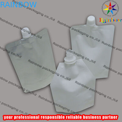 A impressão colorida feita sob encomenda levanta-se os sacos de plástico do produto comestível que empacotam com fechamento do fecho de correr