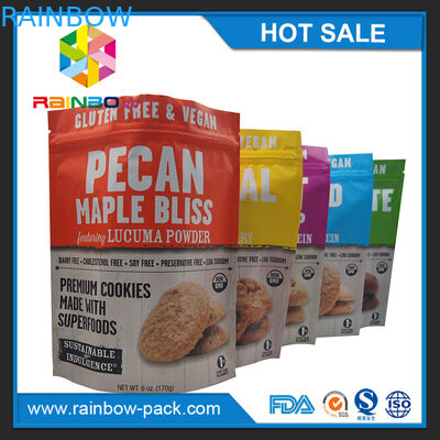 a umidade feita sob encomenda da folha permeável levanta-se o saco terminado matte das cookies