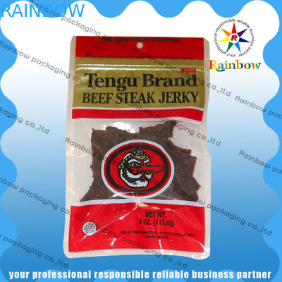 Saco da folha do produto comestível que empacota a impressão completa Calor-selada da janela clara