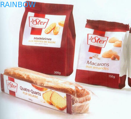 Selo múltiplo personalizado recicl do aperto dos sacos de papel para o empacotamento de pão