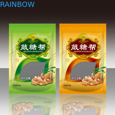 Malote que empacota, saco ambiental da folha de 150 gramas do empacotamento de alimento do petisco