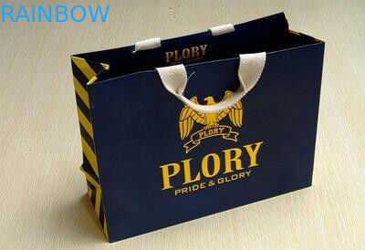 Cores recicláveis tecidas PP pretas de compra impressas logotipo de Pantone do saco de papel