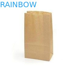 O logotipo de Brown imprimiu sacos de papel personalizados, leva embora levanta-se o saco