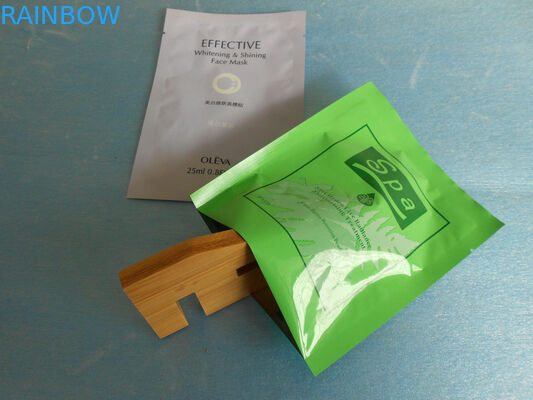 Eco-amigável levante-se a folha de alumínio dos sacos pequenos do cosmético com fechamento do fecho de correr