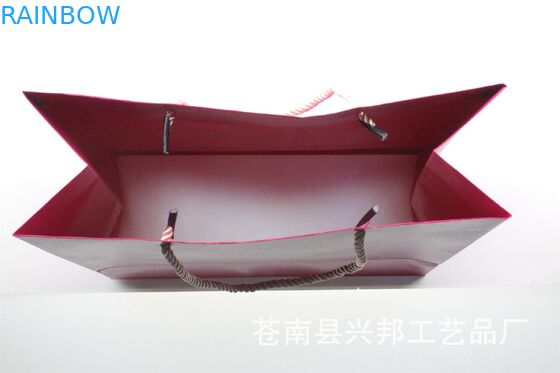 Cor extravagante papel de embalagem Personalizado dos sacos de papel com impressão do logotipo