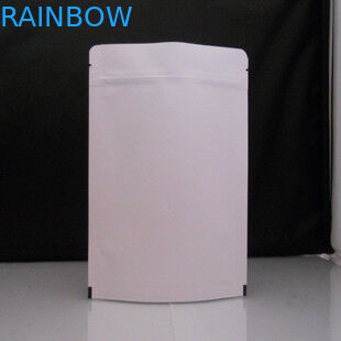 Grão/café que empacota o branco Resealable personalizado dos sacos de papel