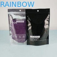 Levante-se brilhante reciclável do saco da folha de alumínio com selo do zíper