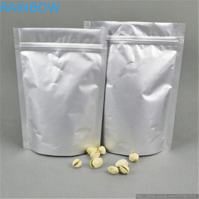 Malote da folha de alumínio do zíper, noz clara da janela/sacos de empacotamento do petisco