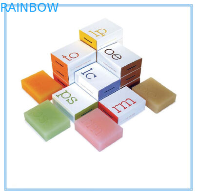 Caixa de papel que empacota, caixa de empacotamento de impressão de Cusomized do sabão feito à mão