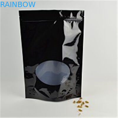 Levante-se a impressão feita sob encomenda dos sacos do Ziplock da folha com entalhe e janela do rasgo