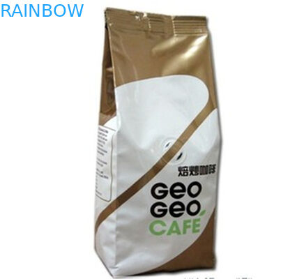 Sacos de plástico Ziplock dourados de Mylar que empacotam a parte superior reciclável do zíper