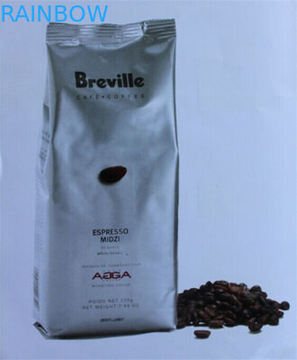 Malotes plásticos inferiores de prata lisos que empacotam a soldadura térmica reciclável