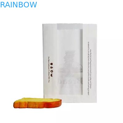 Aperto personalizado Eco-Amigável dos sacos de papel para o empacotamento de pão