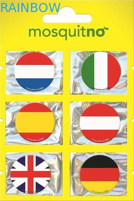 Sacos do empacotamento plástico da forma de Hanghole, saco de empacotamento da etiqueta repelente do mosquito das crianças