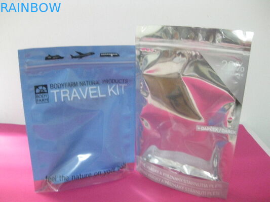 O petisco Noni de prata lustroso levanta-se a folha de alumínio do saco do malote com Ziplock