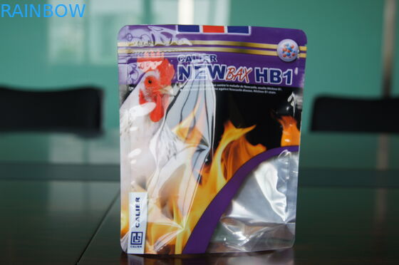 Levante-se o zíper do malote do empacotamento plástico dos alimentos para animais de estimação para a galinha